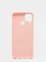 Розовый чехол для Realme C15, C25, C25S (Реалми С25 / С25С), силиконовый, цветной, матовый