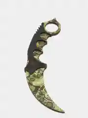 Лайм нож деревянный керамбит кс го / cs go