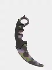 Аметистовый нож деревянный керамбит кс го / cs go