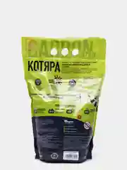 Комкующийся наполнитель "Котяра" с активированным углем, 10 л