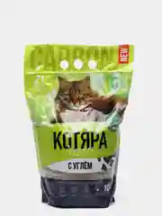 Комкующийся наполнитель "Котяра" с активированным углем, 10 л