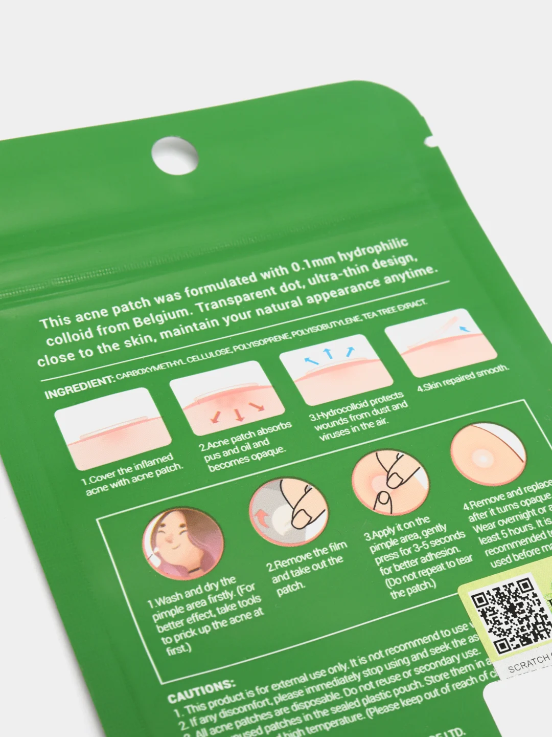 Противовоспалительные патчи от прыщей и акне Acne Pimple Patch