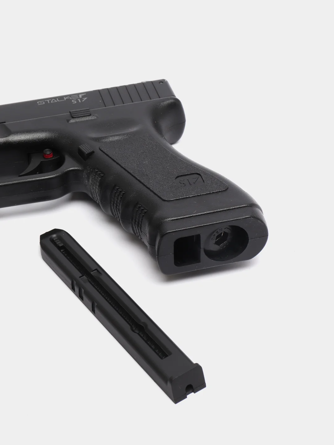 Пневматический пистолет Stalker S17 (Glock 17) Глок на баллончике СО2 Планка Weaver 4,5 мм