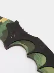 Желтый нож деревянный керамбит кс го / cs go