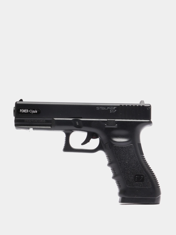 Пневматический пистолет Stalker S17 (Glock 17) Глок на баллончике СО2 Планка Weaver 4,5 мм