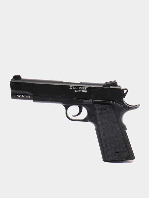 Пневматический пистолет Stalker S1911RD Colt M1911 Blowback Кольт на баллончике СО2 4,5 мм