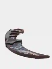 Оранжевый нож деревянный керамбит кс го / cs go