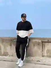 Черный костюм спортивный