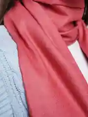Марсала палантин / палантины женские / шарф платок женский / весна осень /двухсторонний с бахромой