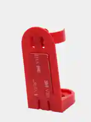 Красный держатель для электрических зубных щеток