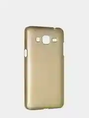 Золотой силиконовый чехол накладка для Samsung Galaxy J3 2016
