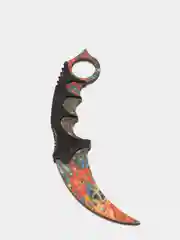 Бирюзовый нож деревянный керамбит кс го / cs go