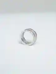 Серебряное кольцо широкое