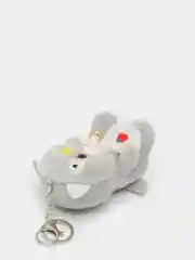 Серый мягкая игрушка-брелок "Кот в костюме", 12 см, котик в кигуруми, кот в кигуруми