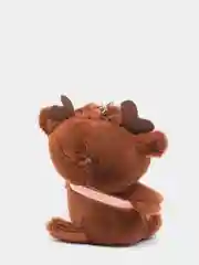 Шоколадный мягкая игрушка-брелок "Кот в костюме", 12 см, котик в кигуруми, кот в кигуруми