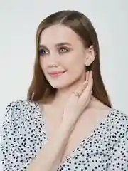 Кольцо из серебра с цирконом 19.0 размер