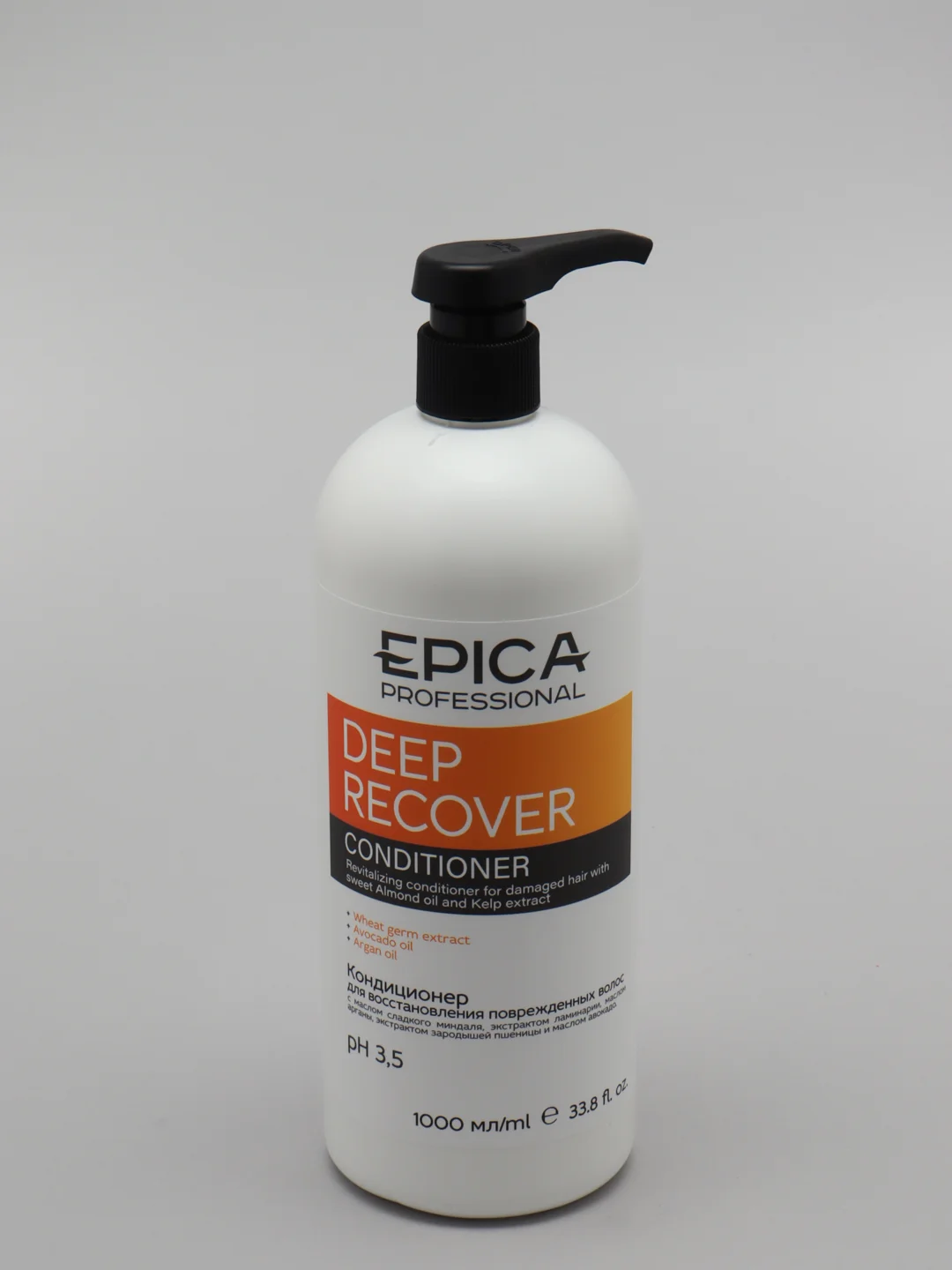Кондиционер Epica Deep Recover для восстановления поврежденных волос Эпика 1000 мл