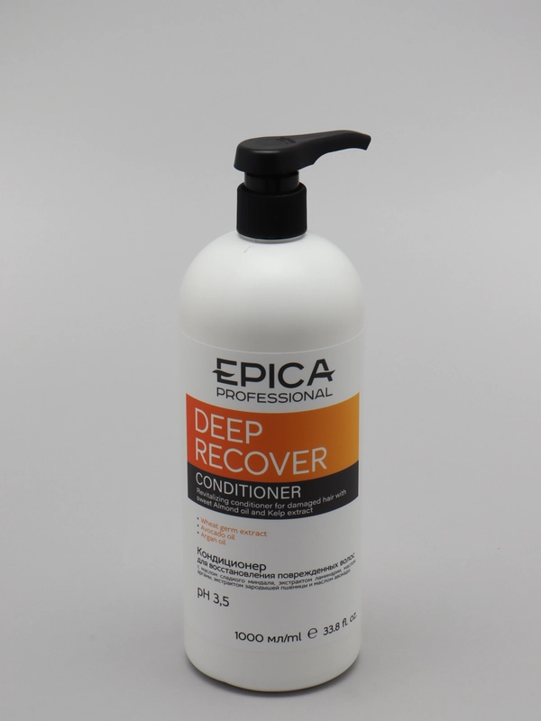 Кондиционер Epica Deep Recover для восстановления поврежденных волос Эпика 1000 мл