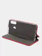 Красный чехол-книжка для Honor P30 Lite