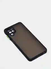 Темно-синий чехол Samsung Galaxy A22, M22,M32, Самсунг Галакси А22, М22, М32 пластиковый матовый