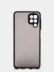 Темно-синий чехол Samsung Galaxy A22, M22,M32, Самсунг Галакси А22, М22, М32 пластиковый матовый