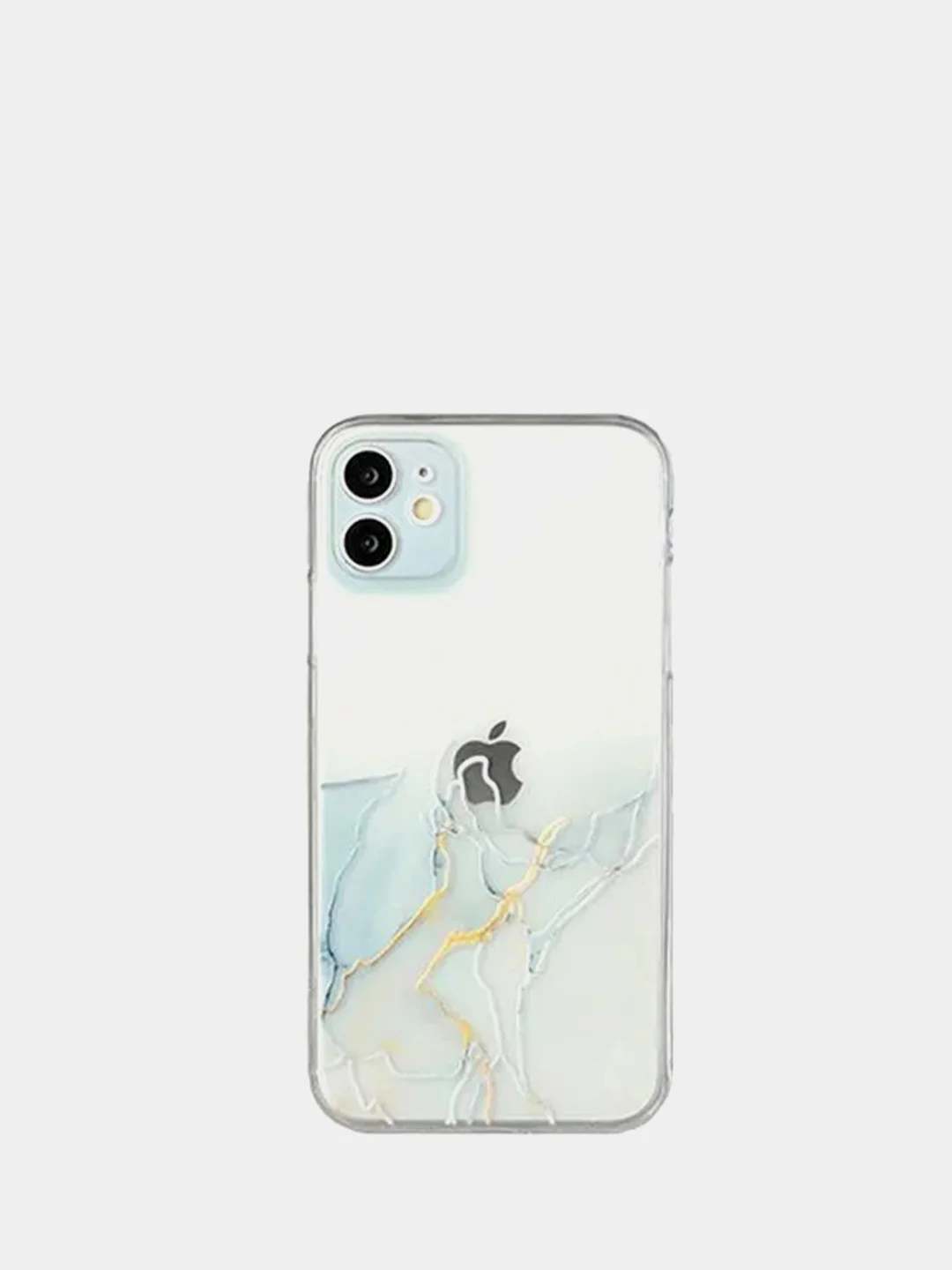 Алый чехол для iPhone 11 аква