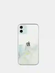 Алый чехол для iPhone 11 аква