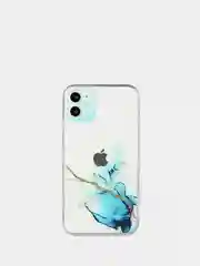 Аметистовый чехол для iPhone 11 аква