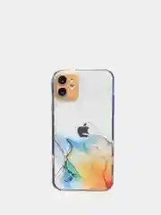 Индиго чехол для iPhone 11 аква