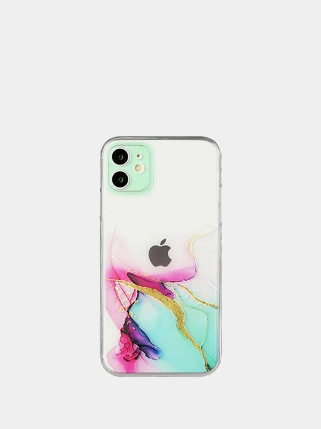 Желтый чехол для iPhone 11 аква