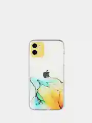Индиго чехол для iPhone 11 аква