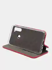 Красный чехол-книжка для Xiaomi Redmi Note 8T