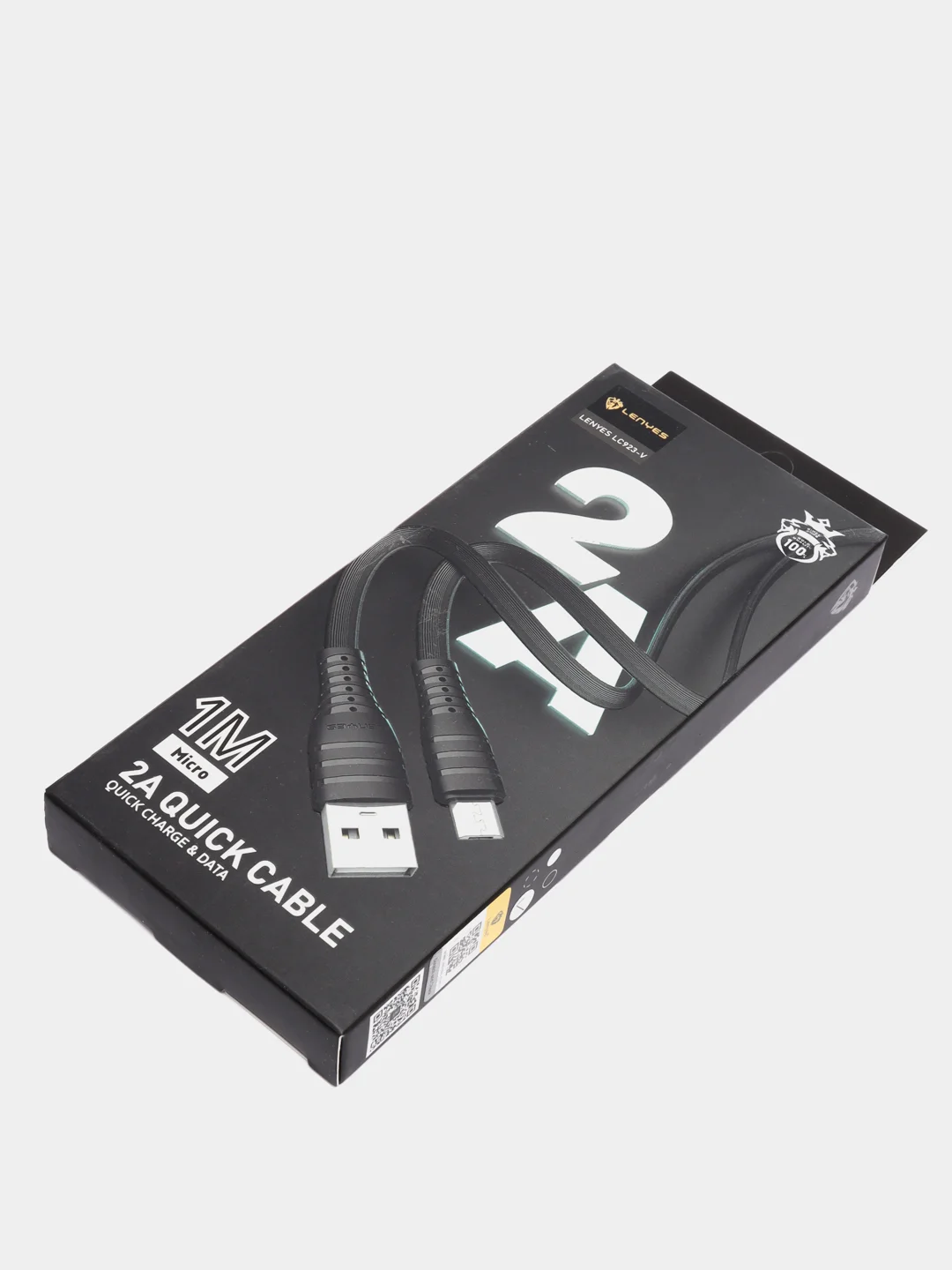 Черный кабель зарядный LC923, 3 вида