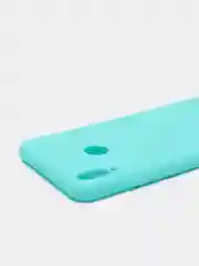Бирюзовый чехол Huawei Honor 8X силиконовый цветной матовый (Хуавей Хонор 8Х)