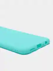 Бирюзовый чехол Huawei Honor 8X силиконовый цветной матовый (Хуавей Хонор 8Х)