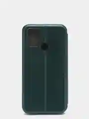 Тёмно-зелёный чехол-книжка для Honor 9A