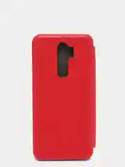 Красный чехол-книжка для Xiaomi Redmi Note 8 Pro