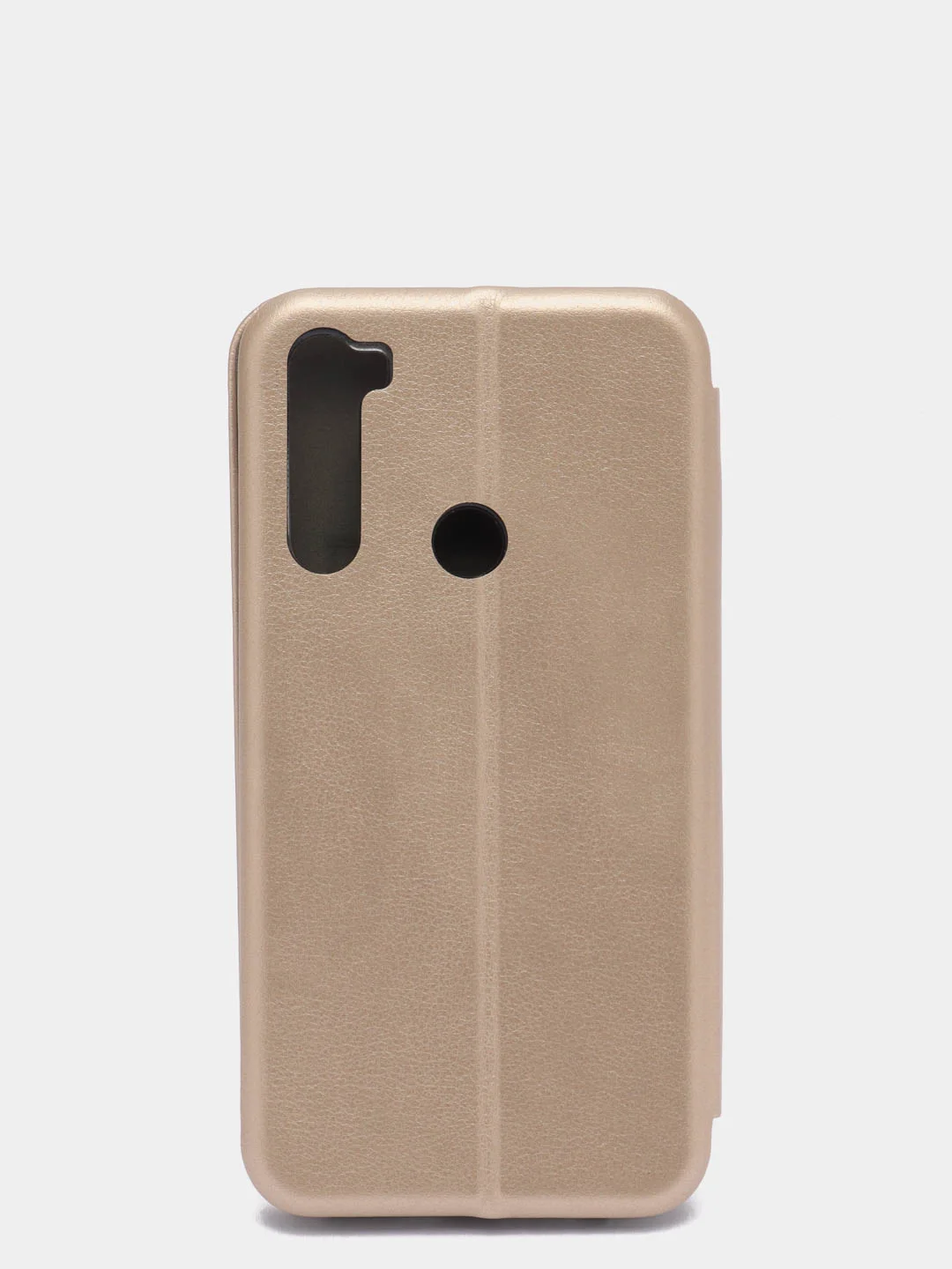 Золотой чехол-книжка для Xiaomi Redmi Note 8T