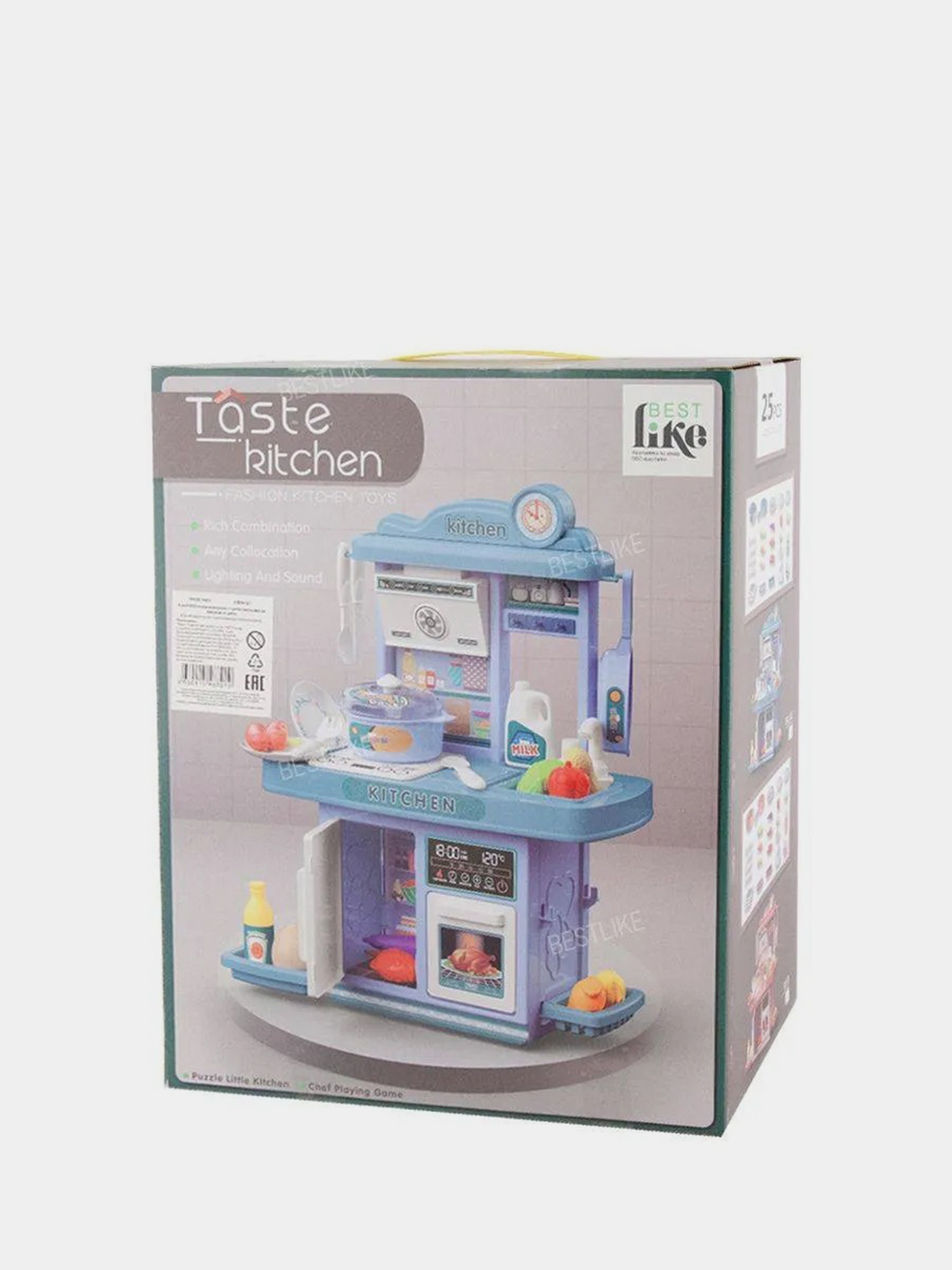 Кухня с водой talented chef 58 деталей со звуком и светом dk toys 922 103