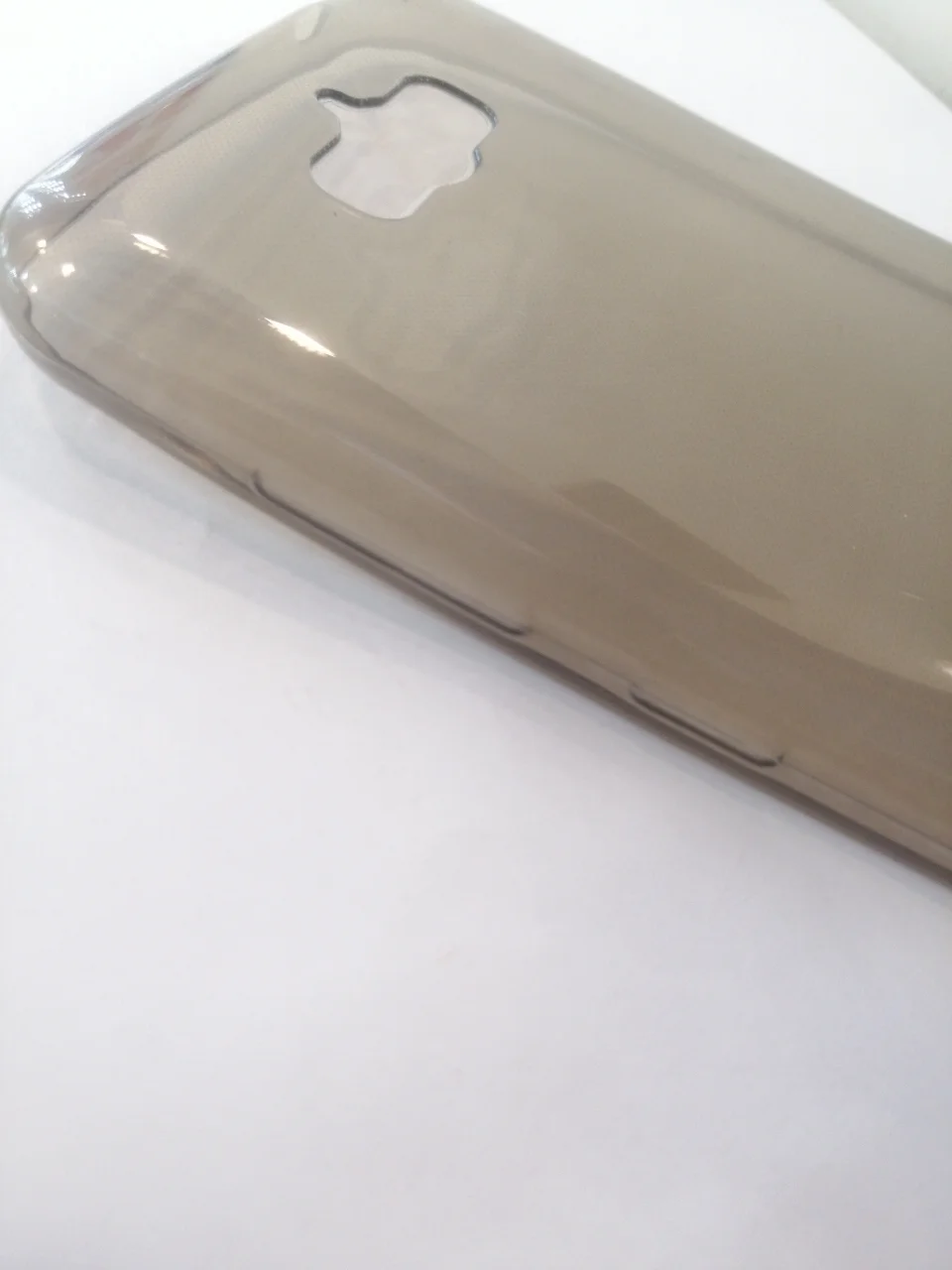 Серый чехол-накладка для Asus Zenfone Max M2 Zb633kl, Ze500kl, Zc550kl, с окантовкой