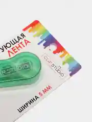 Зеленый корректирующая лента, штрих