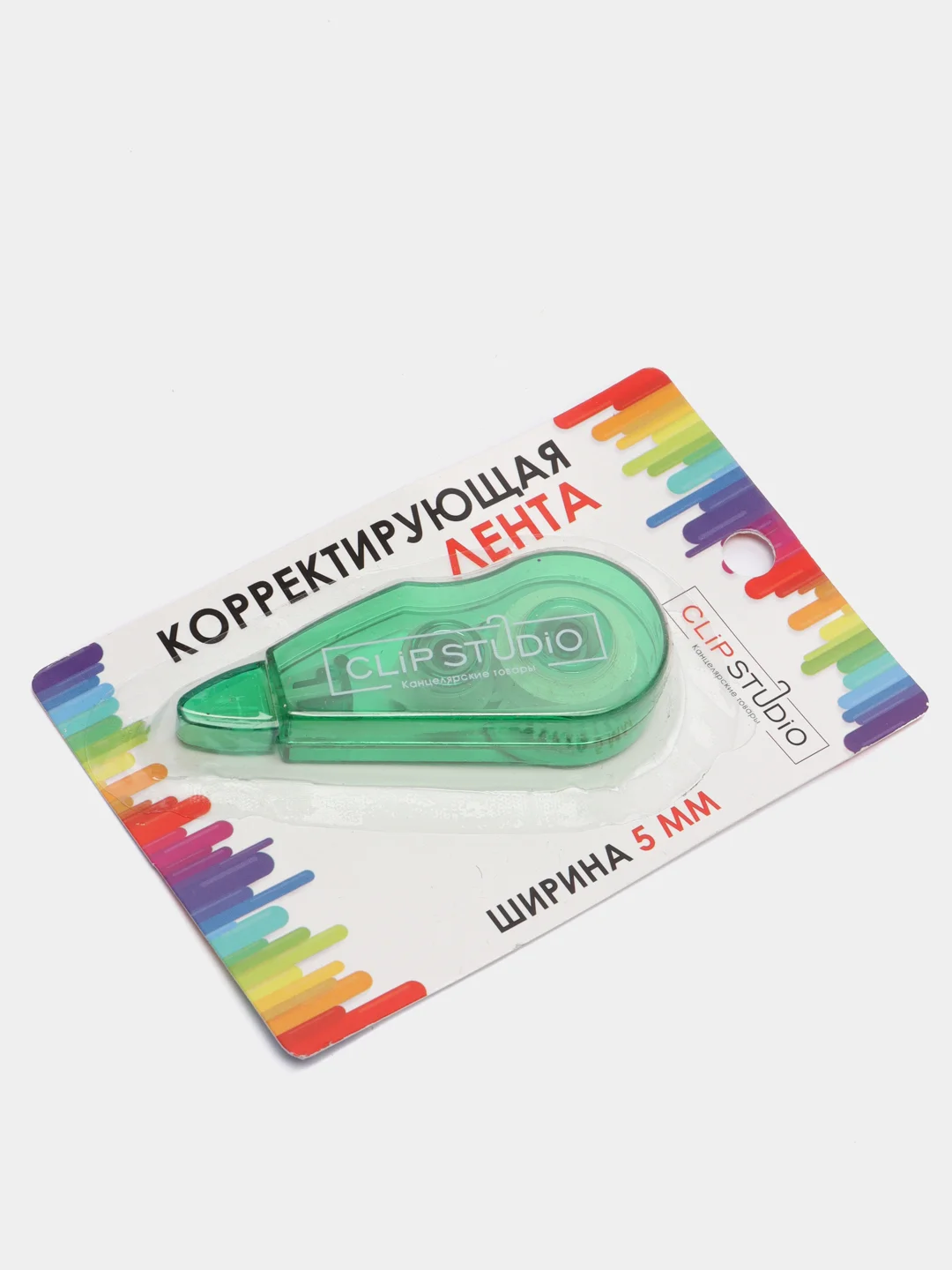 Зеленый корректирующая лента, штрих