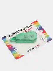 Зеленый корректирующая лента, штрих