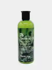 Эмульсия увлажняющая с семенами зеленого чая FARMSTAY Green Tea Premium Emulsion, 350 мл