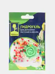 Зеленый гидрогель для домашних растений и декора