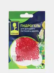 Бордовый гидрогель для домашних растений и декора