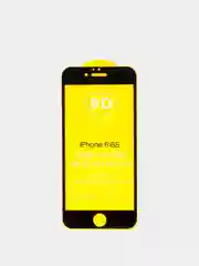 Защитное стекло 9D для iPhone 6 6S Черное и белый