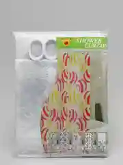 Белый штора для ванны