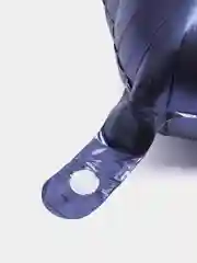 Фиолетовый шар фольгированный однотонный звезда, сердце