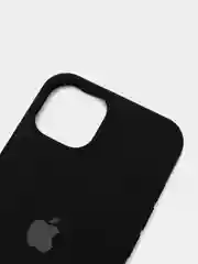 Черный чехол Silicone Case для iPhone 13 / 13 Pro / 13 Pro Max с открытым низом